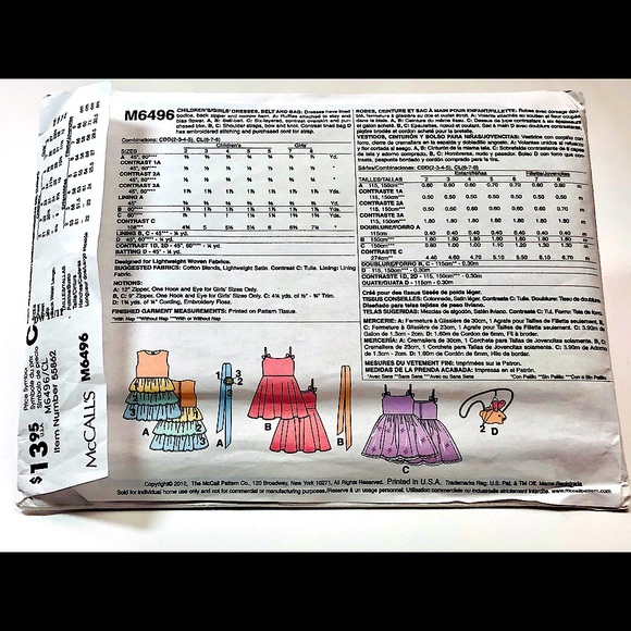 New uncut Simplicity & McCall’s sewing patterns - Picture 5 of 8